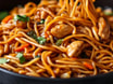 Chilli-Garlic Chicken Noodles